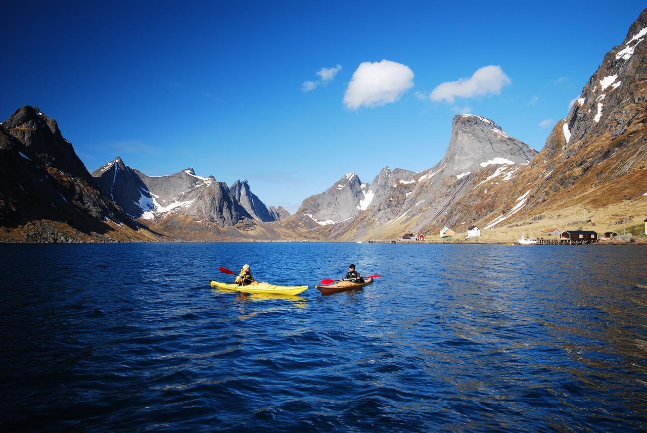 Sørvågen Lofoten Planet Basecampヴィラ エクステリア 写真