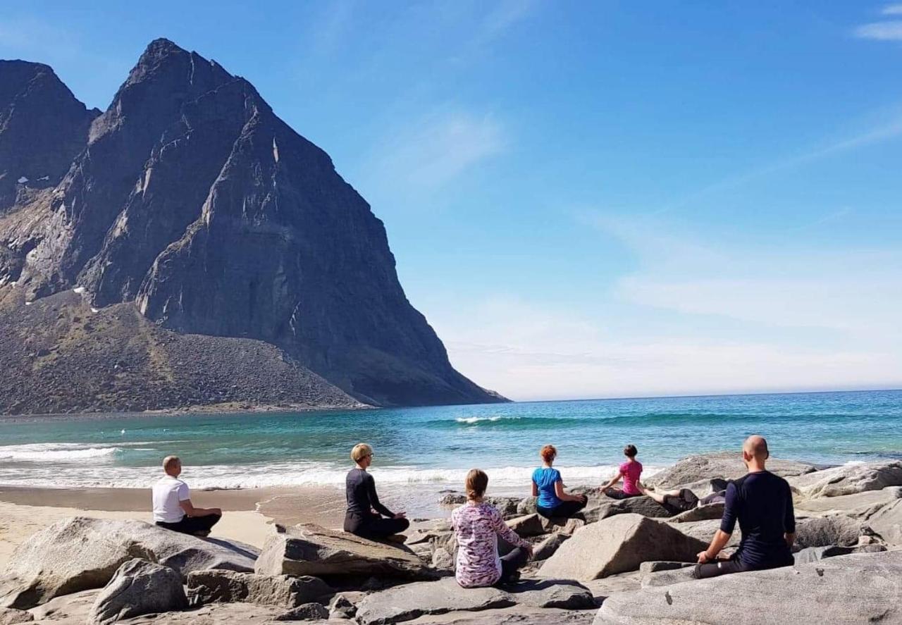 Sørvågen Lofoten Planet Basecampヴィラ エクステリア 写真